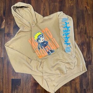 Tan Naruto anime hoodie